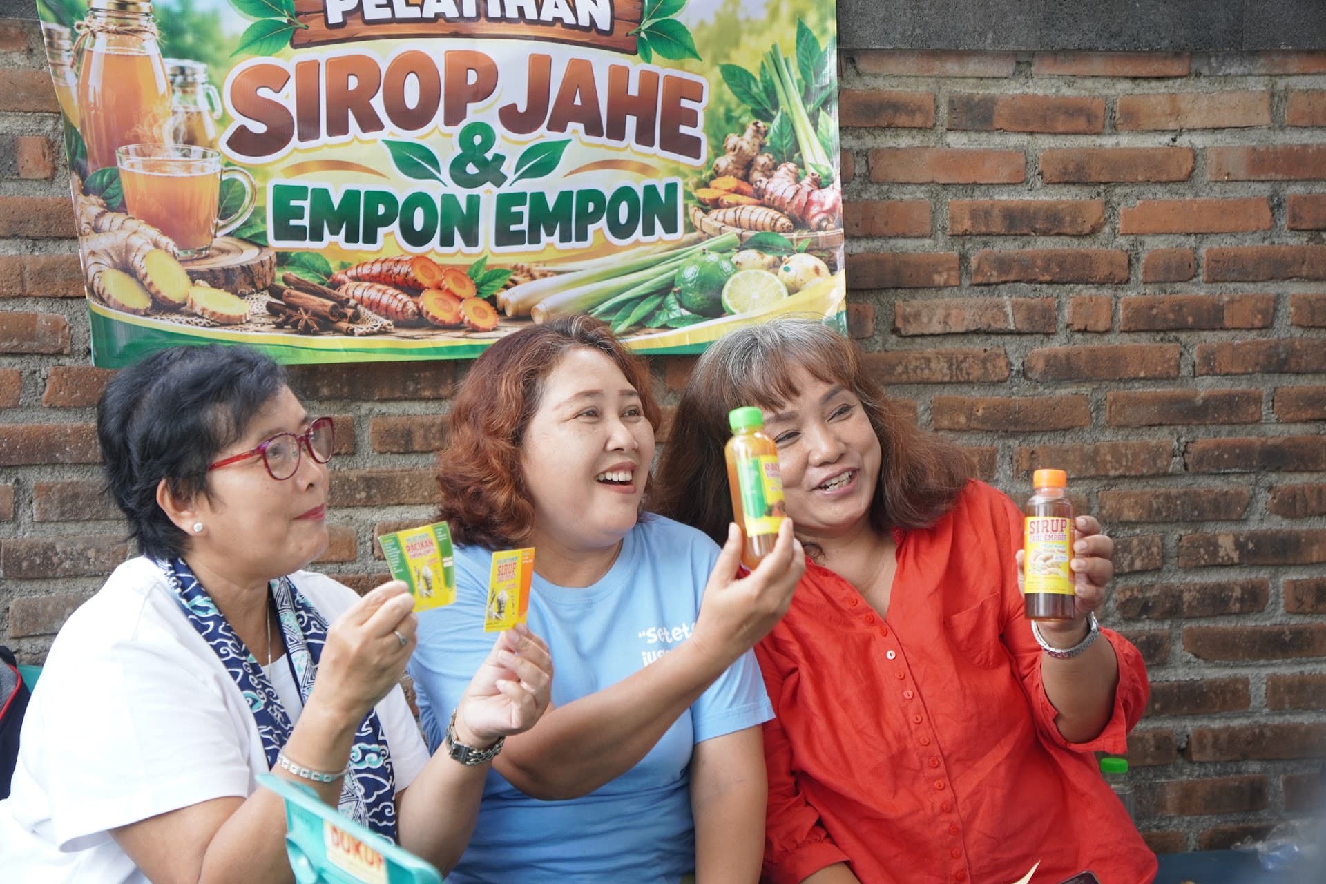 Pelatihan Sirup Jahe dan Minuman Segar Empon-Empon